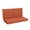Red, variant on Olurrisa 48" Outdoor Loveseat Cushion Set, Red Water-Resistant Polyester with 28D Foam for Patio Furniture (1 Seat 2 Backs)