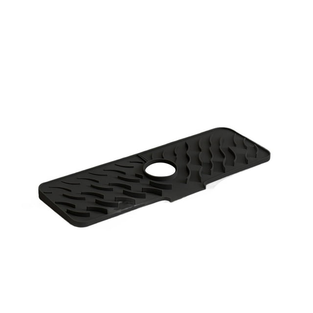 Tapis de Protection en Silicone pour Robinet de Cuisine et Comptoir