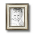 thumbnail image 2 of ArtToFrames 4x5" Antique Silver Panel Picture Frame, Silver Wood Poster Frame, with Regular Glass and 2 (FBPL-4760), 2 of 7