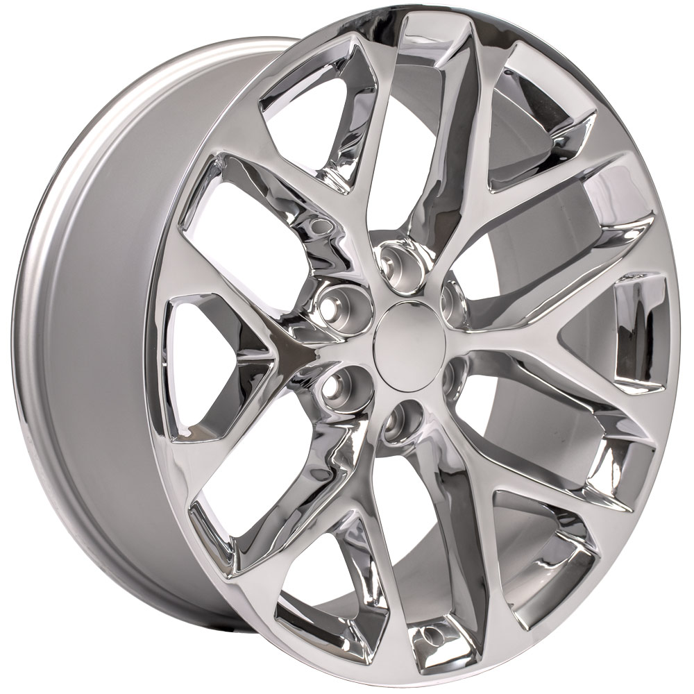 22 Inch Wheels Bridgestone Dueler Alenza Hl Tires Lugs Tpms Set Fit Chevy Silverado Tahoe Gmc Sierra Yukon Cadillac Escalade Cv98 Chrome Snowflake Style 22x9 Rims Hollander 5668 Set Walmart Com