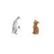 thumbnail image 5 of Escultura de pingüino,Escultura de pingüino para decoración nórdica del hogar,Adorno de mesa con estatua de animal,artesanía para decoración de dormitorio,Figura de escritorio,Estatua de, 5 of 8