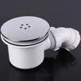 thumbnail image 2 of Replacement Shower Trap Stopper for Shower Waste - 90mm - High Flow - 115mm - Chrome Finish, 2 of 4