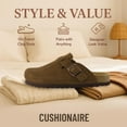 thumbnail image 5 of Cushionaire Hana - Genuine Leather Suede Classic Clog Womens Shoes - Slip On Mule Comfortable Shoes for Women, 5 of 18