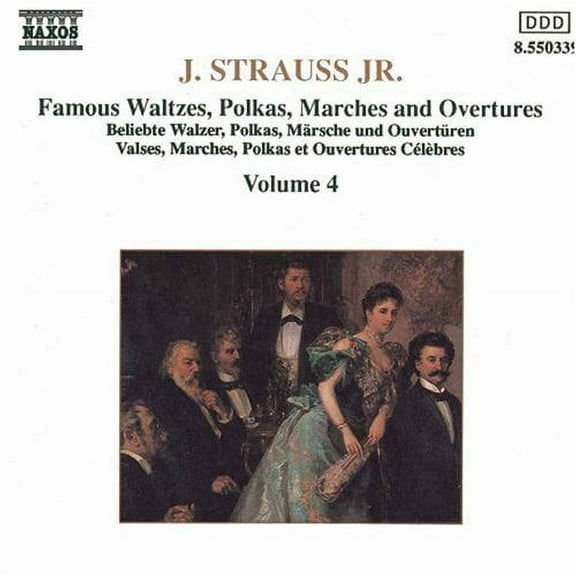 J. Strauss - Waltzes, Polkas, Marches & Overtures 4 - Music & Performance - CD