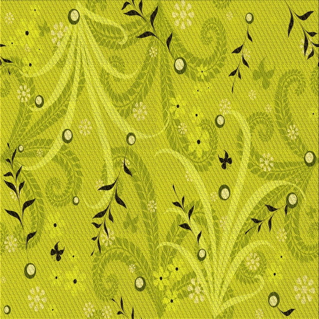 Ahgly Company Machine Washable Indoor Square Transitional Pistachio Green Area Rugs, 5' Square