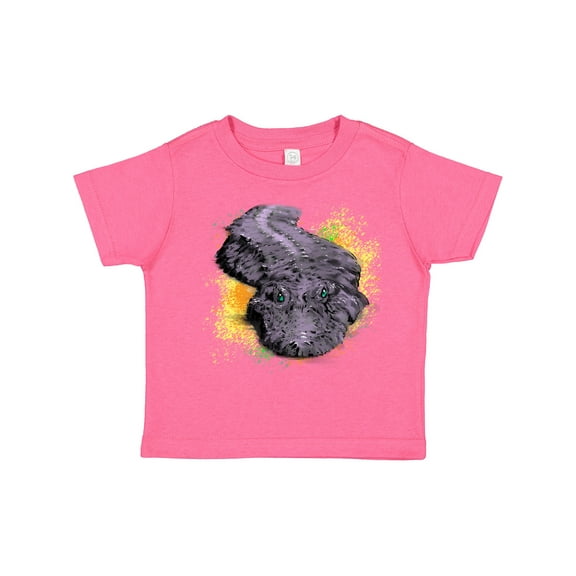 Inktastic Colorful Lurking Gator Boys or Girls Toddler T-Shirt