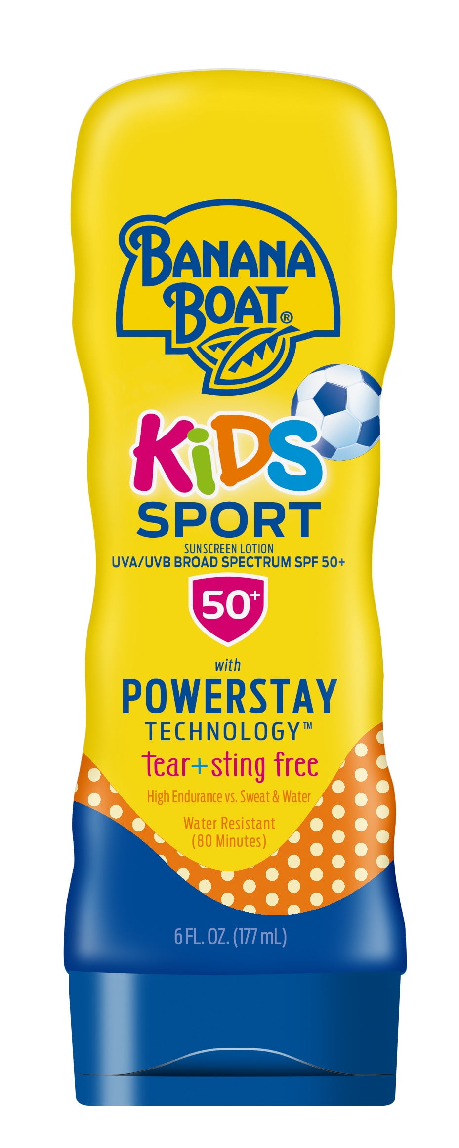 Banana Boat Kids Sport Sunscreen Lotion SPF 50+, 6 oz