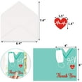 thumbnail image 4 of Thank You Card 36 Pack Healthcare Workers Thank You Card Doctor Gifts Nurse Gifts Medical Appreciation Card for Nurses, Doctors EMTs Essential Workers Gift Card Set with Envelopes and Stickers, 4 of 6