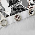 thumbnail image 4 of Erosebridal Western Cowboy Blackout Curtains, Christmas Tree Window Curtains Pack of 2 (38x45 Each), Gray White, 4 of 6