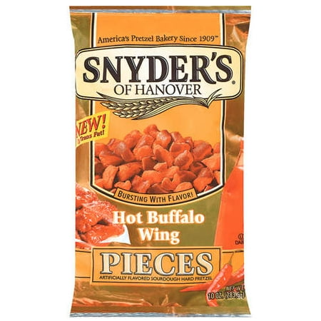 Snyder’s Of Hanover Hot Buffalo Hard Sourdough Pretzels, 10 oz