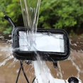 thumbnail image 4 of Waterproof  Motorcycle Handlebar Phone Holder Bag Stand Case Phone for, 4 of 5