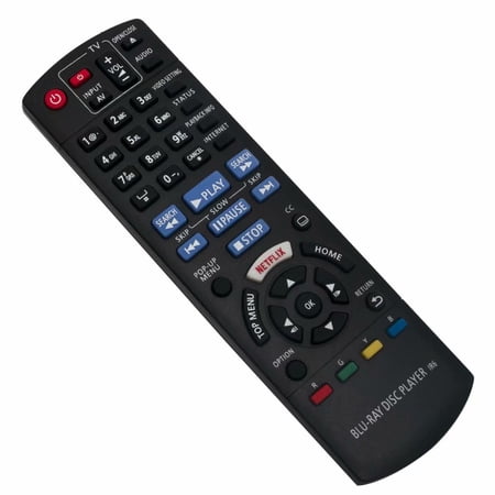 Infared Remote Control N2QAYB001167 replace for Panasonic Blu-ray Disc Player DMP-UB200 DMPUB200