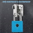 thumbnail image 4 of Labymos T1004D Smart BT Fingerprint Padlock Rechargeable Keyless 20 Fingerprints Emergency Unlocking Easy Operation IP65, 4 of 8