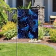 thumbnail image 5 of Galaxy Space Constellation Pattern Decorative Garden Flag for All Seasons, 12 x 18 Inch Small Vertical Double Sided Outside Decoration for Yard Farmhouse, 5 of 6