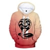 The Karate Kid Cobra Kai Hoodie 3D Cosplay Sweatshirt Fashion Hoodies of Men