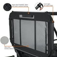 thumbnail image 3 of Classic Accessories QuadGear UTV Rear Windshield, Fits Kawasaki Mule 600, 610, 610 4x4, 610 4x4 XC (2015 models and older), Black, 3 of 6