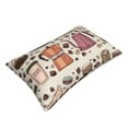 thumbnail image 3 of Balery Vintage Coffee Bedding Queen Pillow Cases - Envelope Closure - Soft Brushed Microfiber Fabric - Shrinkage and Fade Resistant Pillow Cases-14"x20", 3 of 9