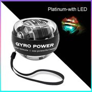 Led Gyroscopic Powerball Autostart Range Gyro Power Wrist Ball With Counter Arm Hand Muscle Force Trainer Fitness Equipment - Power Wrists