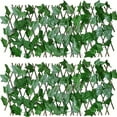 TERGAYEE Artificial Ivy Expandable Fence Privacy Screen,Decorative Faux Ivy Fencing Panel