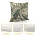 thumbnail image 4 of COMIO Green Leaves Throw Pillow Cover Herbs Fern Botanical Foliage Vegetation Nature Seeded Twig Luxury Pillow Case Decorative Men Women Boy Girl Room Cushion Cover for Home Couch Bed, 4 of 5