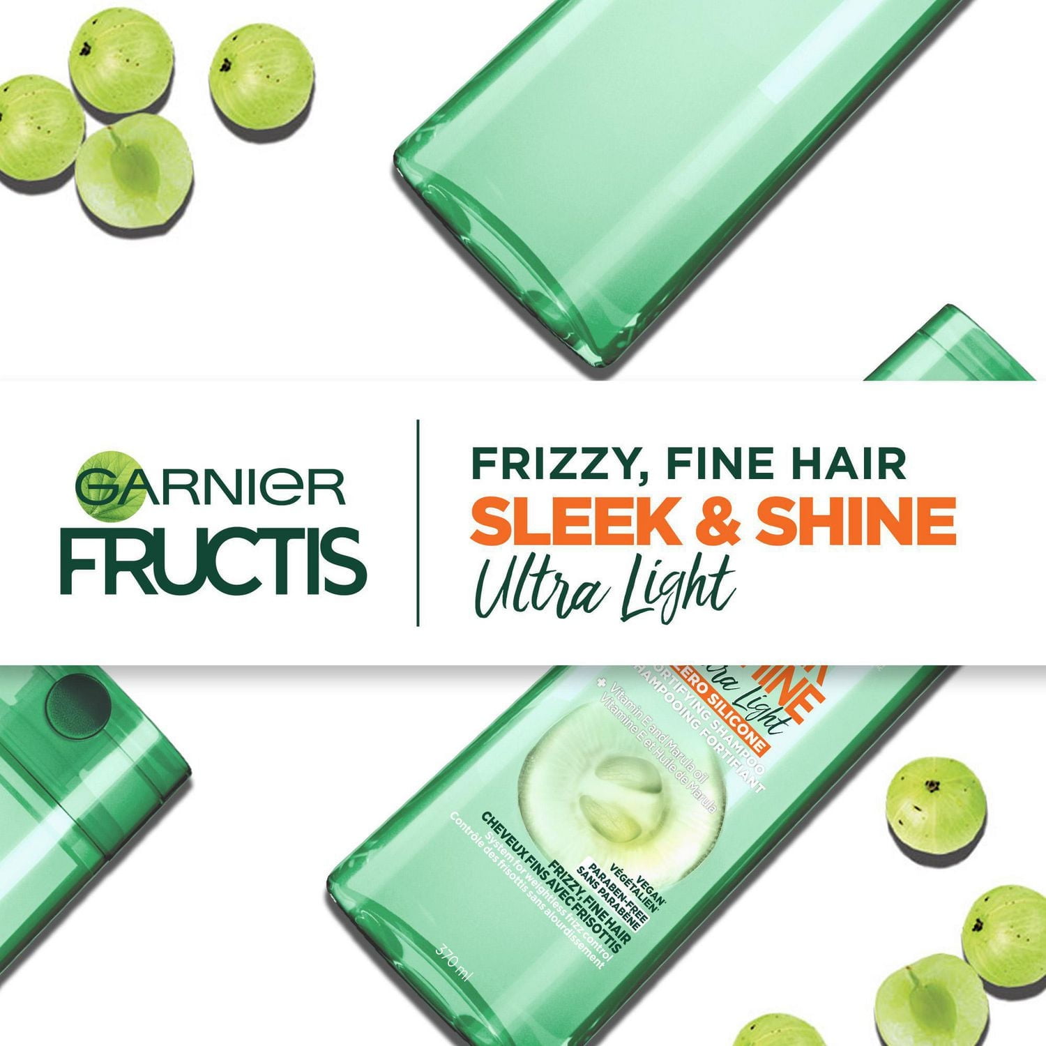 Garnier Fructis Sleek & Shine Ultra Light shampoo