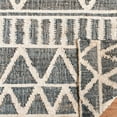 thumbnail image 6 of SAFAVIEH Kilim Merton Geometric Area Rug, Charcoal/Natural, 4' x 6', 6 of 9