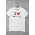 thumbnail image 5 of Old Glory Mens I Heart Cheerleading Short Sleeve Graphic T Shirt, 5 of 6