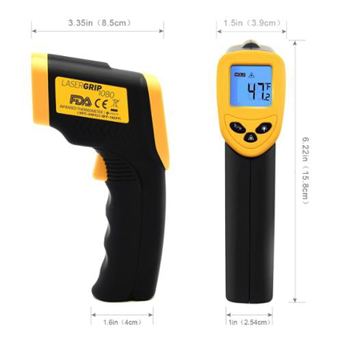 2 X digital infrared thermometer gun 