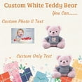 thumbnail image 2 of Personalized Teddy Bear as Customized Gifts for Women Men with Text as Gifts for Valentines Day Christmas (10 IN-Text), 2 of 6