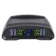 thumbnail image 4 of Uadme Detector de Monitor de presión de neumáticos inalámbrico TPMS con 4 sensores USB + Carga del Panel Solar, predice Fugas de Aire en 3 Segundos, previene la función de reventones de neumáticos, 4 of 14