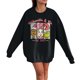 thumbnail image 1 of Sudadera MIARHB para mujer, talla grande, informal, con estampado navideño, manga larga, cuello redondo, tallas S-3XL, 1 of 4