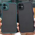 thumbnail image 5 of iPhone 14/13/12/11/XS/XR/X/7/8/SE 2020/2022 Rugged Case - Shockproof, Matte Finish with Soft Silicone Bumper & Clear Hard PC Back - Elegant Protection for Your Device, 5 of 5