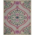 thumbnail image 2 of SAFAVIEH Bellagio Rio Floral Wool Area Rug, Dark Gray/Multi, 8'9" x 12', 2 of 11