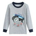 thumbnail image 3 of Boys Pajamas Sets Cotton Pjs Toddler 2 Piece Long Sleeve Sleepwear Kids Clothes Sets Dinosaur Shirts, 3 of 7