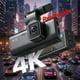 thumbnail image 2 of Fratech Cámara Dual para Automóvil 4K+1080P con WiFi, Visión Nocturna HDR, Grabación en Bucle, Sensor G, Monitor de Estacionamiento, GPS y Control por App Compatible iOS/Android, 2 of 7