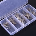 thumbnail image 4 of 50Pcs Fishing Hook Sharpened Treble Hook 5 Sizes 2/4/6/8/10 Fishhook Tackle Silver, 4 of 6