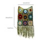thumbnail image 4 of Bolso de estética para mujer, estilo étnico, Bolso de tejido suave para mujeres y niñas, color verde, 4 of 8