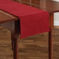 thumbnail image 3 of Park Designs Chadwick Table Runner - 54"L - Red, 3 of 5