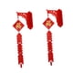 thumbnail image 1 of 2x Decoraciones de Año Nuevo Chino Colgante Festivo Rojo Tradicional 2026 Caballo Lunar estilo D, 1 of 7