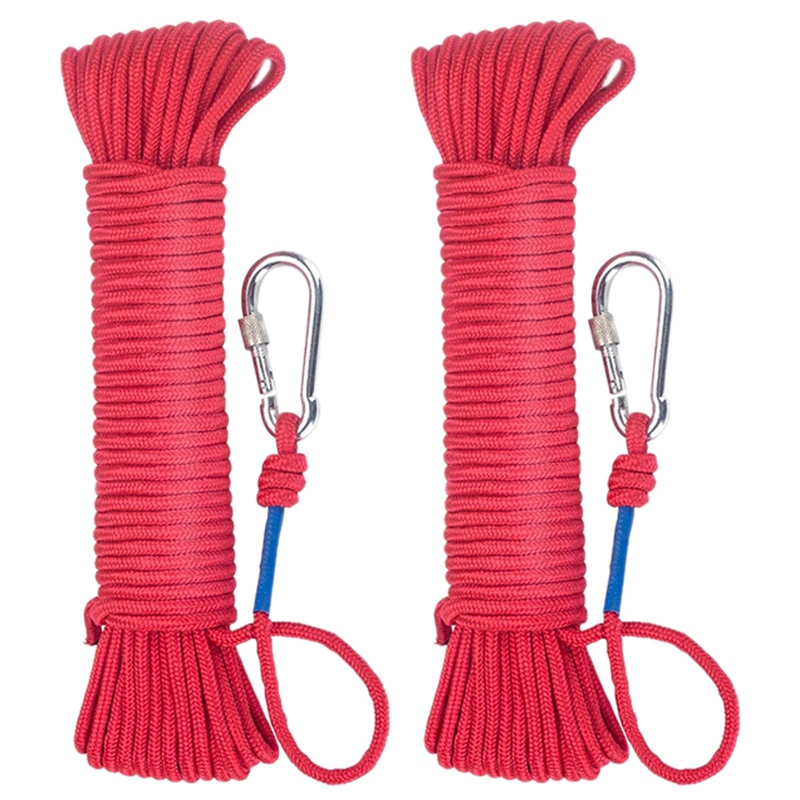 Fishing Rope 20 Meters, Nylon Rope Braided Rope Heavy Rope with