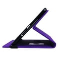 thumbnail image 6 of Case for Kindle Paperwhite 12th Gen 2024 7 inch, Multi-Angle Viewing Folio Stand Smart Shell Embossed Pattern PU Leather Cover with Auto Sleep/Wake with Pencil Holder Card Slot Smart Case, Purple, 6 of 11