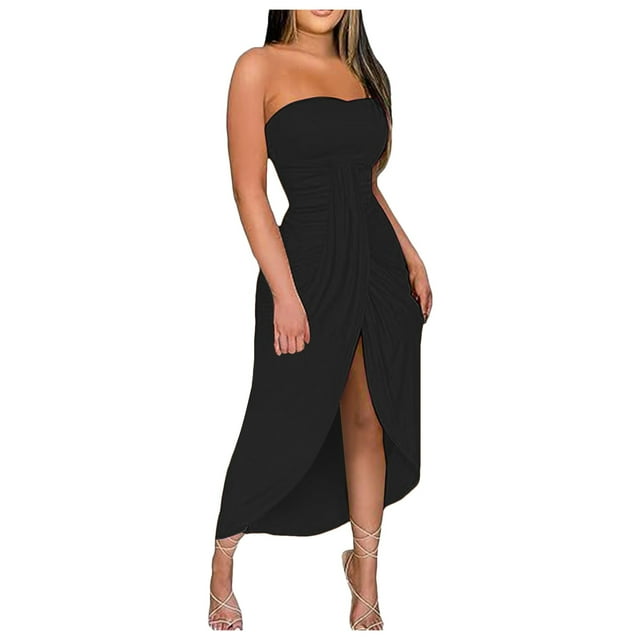 2025 Plage Décontracté Débardeur Sans Manches Maxi Robe de Plage Ample Col Rond Femmes Robes de Bureau Décontractées pour Femmes Robe d'Été Femmes