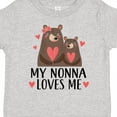 thumbnail image 4 of Inktastic My Nonna Loves Me Bear Boys or Girls Toddler T-Shirt, 4 of 5