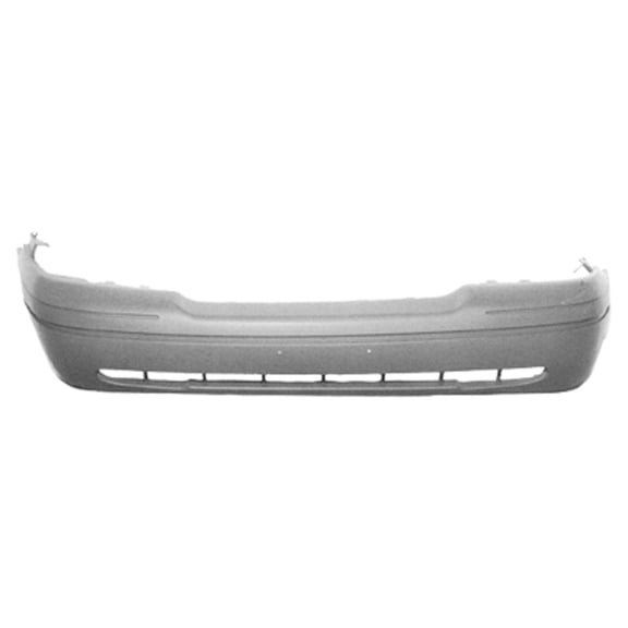 New Aftermarket Unpainted Front Bumper Cover Replaces 3W7Z17D957CA With Built-in Splash fits 1998 Ford Crown Victoria