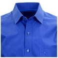 thumbnail image 3 of Manchester Camisa de Vestir Slim Fit  Azul, 16" Cuello 35" Manga Manchester 59960A, 3 of 4