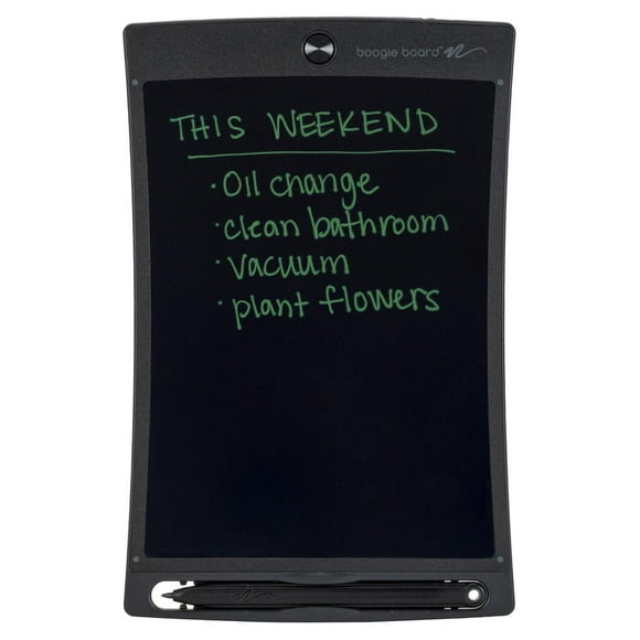 Boogie Board Jot Tablette d'écriture LCD 8.5 | Papier intelligent pour dessin et prise de notes | Comprend eWriter Gris et stylet