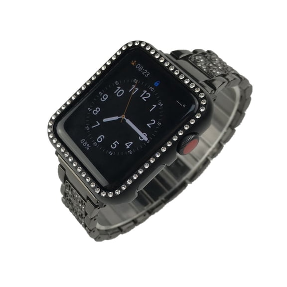 MLINS Aluminum Alloy Protective Frame Smartwatch Face Case