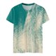 thumbnail image 3 of Gibobby Camisetas de verano para mujer Túnica holgada para mujer, camisetas informales verano, camiseta Floral manga corta con cuello redondo, blusa holga(D,XL), 3 of 4