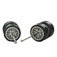thumbnail image 1 of ZOUBAOQ Modèle en Alliage 1/64 Moyeu de Roue Modifié Roues pour avec Pneu en Caoutchouc Voiture Hot Wheels, 1 of 8