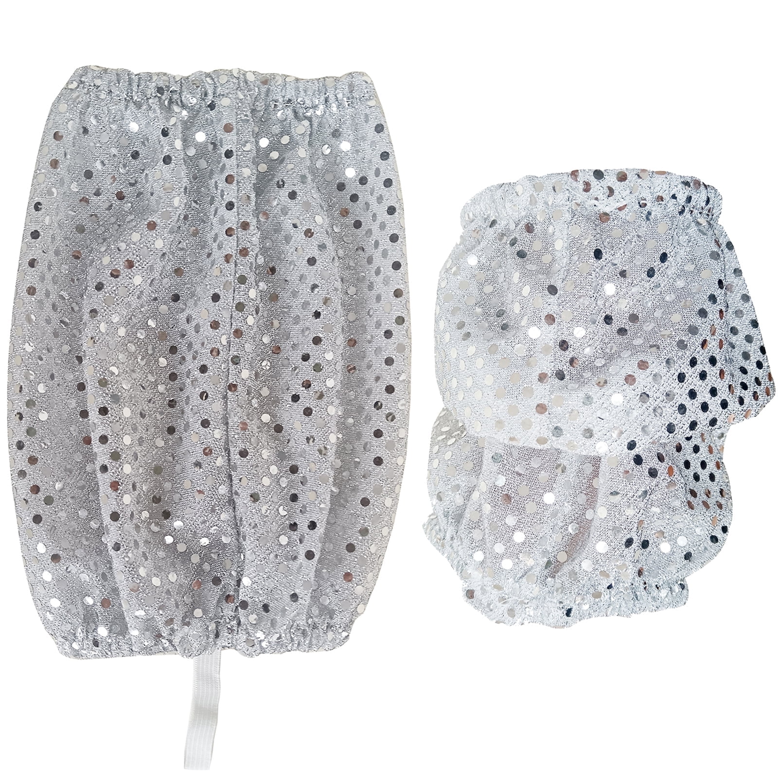 Zoycloutin Ankle Socks Covers Fashion Costume Sequins Sock Tubes Men Women Dance Socks Covers